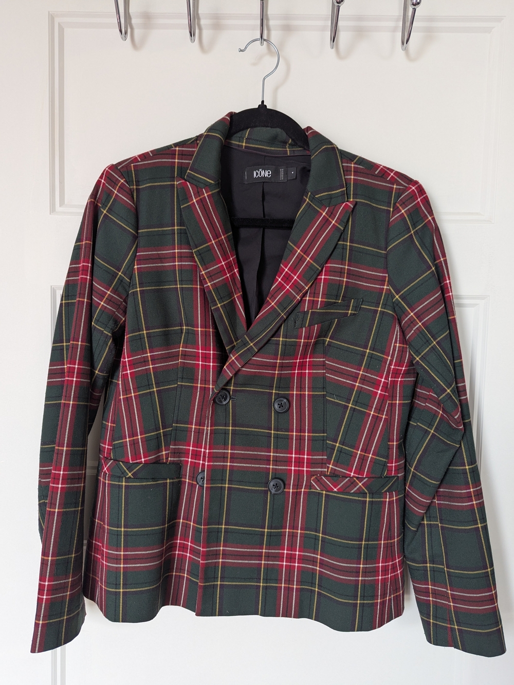 Green & Red Blazer